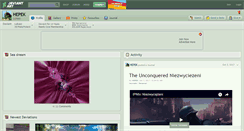 Desktop Screenshot of hepek.deviantart.com
