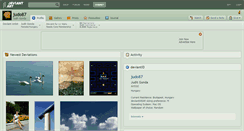Desktop Screenshot of judo87.deviantart.com