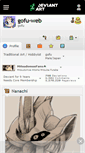Mobile Screenshot of gofu-web.deviantart.com