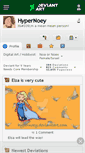 Mobile Screenshot of hypernoey.deviantart.com