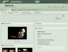 Tablet Screenshot of nightcrawla.deviantart.com