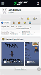 Mobile Screenshot of mp3-killer.deviantart.com