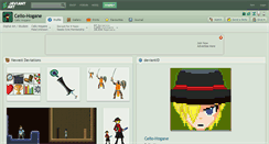 Desktop Screenshot of celio-hogane.deviantart.com