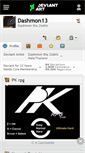 Mobile Screenshot of dashmon13.deviantart.com