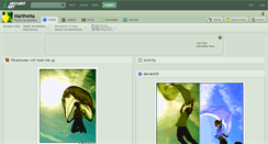 Desktop Screenshot of marthema.deviantart.com