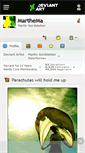 Mobile Screenshot of marthema.deviantart.com