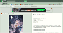 Desktop Screenshot of hythrain.deviantart.com