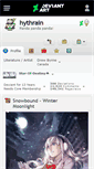 Mobile Screenshot of hythrain.deviantart.com