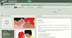 Desktop Screenshot of law-rai-the-metrain.deviantart.com