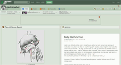 Desktop Screenshot of electricsorbet.deviantart.com
