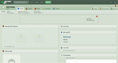 Desktop Screenshot of kelvinrps.deviantart.com