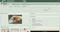 Desktop Screenshot of genarch.deviantart.com