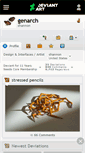 Mobile Screenshot of genarch.deviantart.com