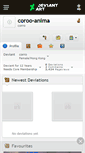 Mobile Screenshot of coroo-anima.deviantart.com