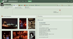 Desktop Screenshot of hondasoldier.deviantart.com