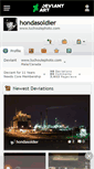 Mobile Screenshot of hondasoldier.deviantart.com