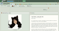 Desktop Screenshot of contra-diction.deviantart.com