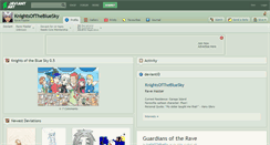 Desktop Screenshot of knightsofthebluesky.deviantart.com