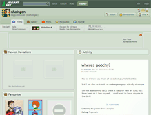 Tablet Screenshot of nhaingen.deviantart.com