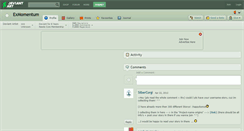 Desktop Screenshot of exmomentum.deviantart.com