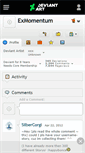 Mobile Screenshot of exmomentum.deviantart.com