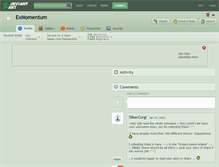 Tablet Screenshot of exmomentum.deviantart.com
