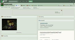 Desktop Screenshot of bendrowned.deviantart.com