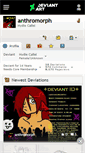 Mobile Screenshot of anthromorph.deviantart.com