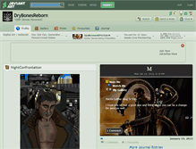 Tablet Screenshot of drybonesreborn.deviantart.com