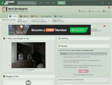 Tablet Screenshot of devil-jin-kazama.deviantart.com