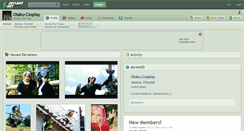 Desktop Screenshot of otaku-cosplay.deviantart.com