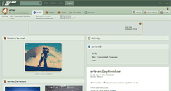 Desktop Screenshot of enie.deviantart.com