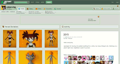 Desktop Screenshot of catsewing.deviantart.com