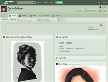 Tablet Screenshot of dark--eclipse.deviantart.com