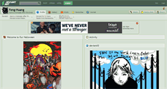 Desktop Screenshot of feng-huang.deviantart.com