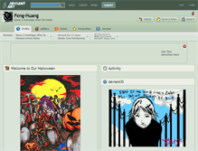 Tablet Screenshot of feng-huang.deviantart.com