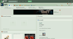 Desktop Screenshot of cas92.deviantart.com
