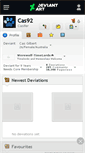 Mobile Screenshot of cas92.deviantart.com