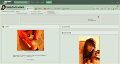 Desktop Screenshot of gabbyfuckinattack.deviantart.com