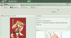 Desktop Screenshot of howxu.deviantart.com
