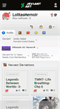 Mobile Screenshot of lolitasmemoir.deviantart.com