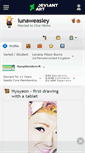 Mobile Screenshot of lunaweasley.deviantart.com