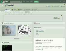 Tablet Screenshot of devluisi4567.deviantart.com