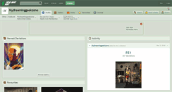 Desktop Screenshot of mydreaminggeekzone.deviantart.com