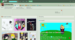 Desktop Screenshot of fruit-loop-chan.deviantart.com