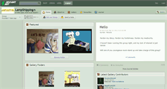 Desktop Screenshot of lampshipping.deviantart.com