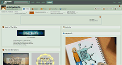 Desktop Screenshot of anticipation96.deviantart.com