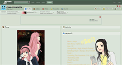 Desktop Screenshot of cyaa-crovanscha.deviantart.com