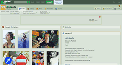 Desktop Screenshot of dotclaudia.deviantart.com