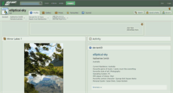 Desktop Screenshot of elliptical-sky.deviantart.com